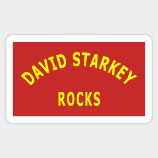 David Starkey Rocks Sticker